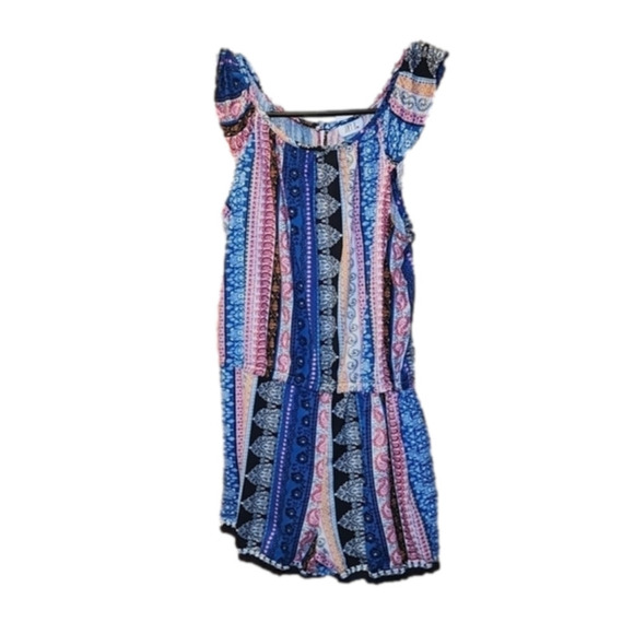 Joey B Multicolor Pattern Romper - Picture 2 of 5